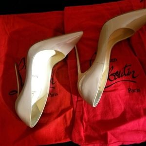 Christian louboutin patent leather so kate